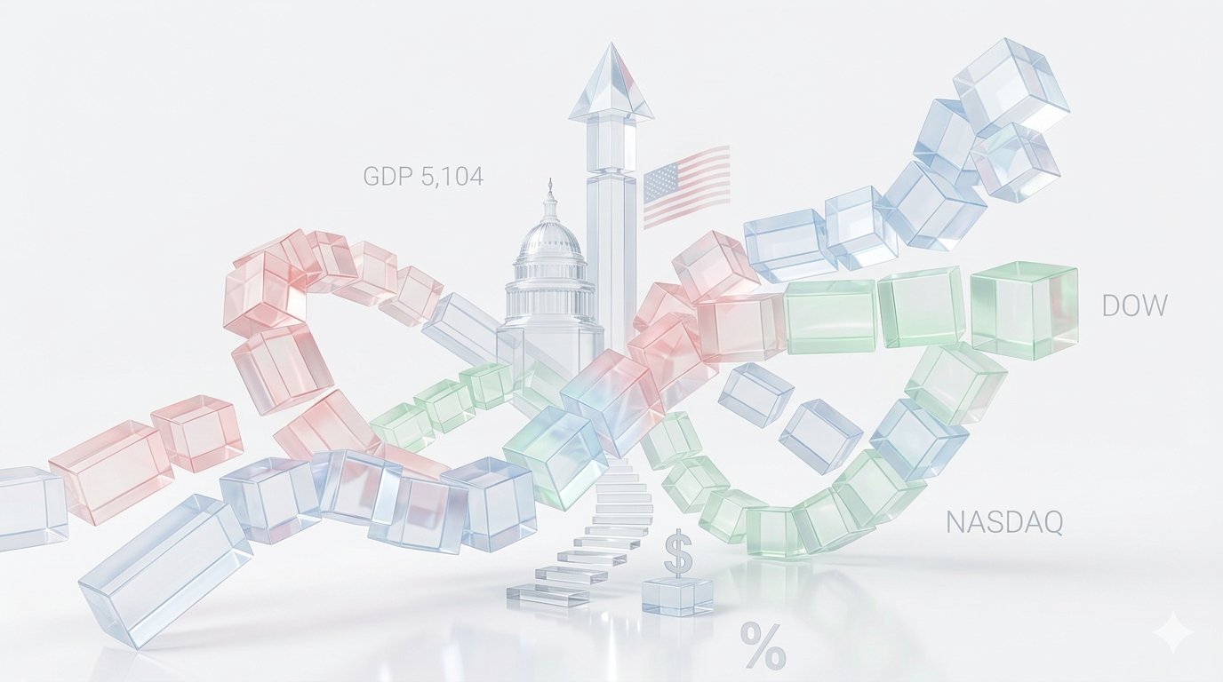 S&P500, 10-yr yield, ERP, & GDP